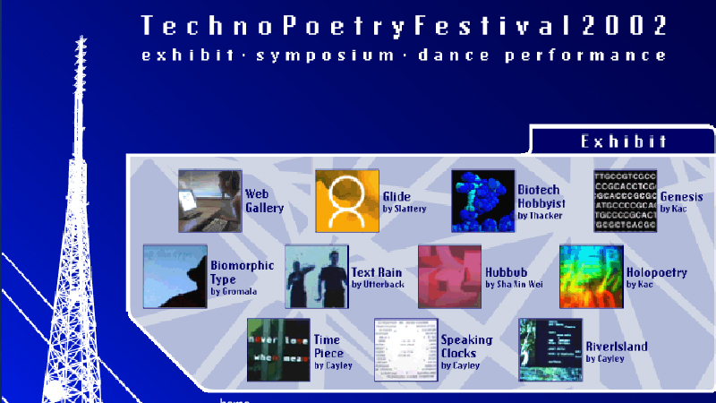 gallery image of TechnoPoetry Festival 2002