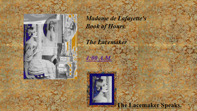 gallery image of Elys, The Lacemaker: The Book of Hours of Madame de Lafayette