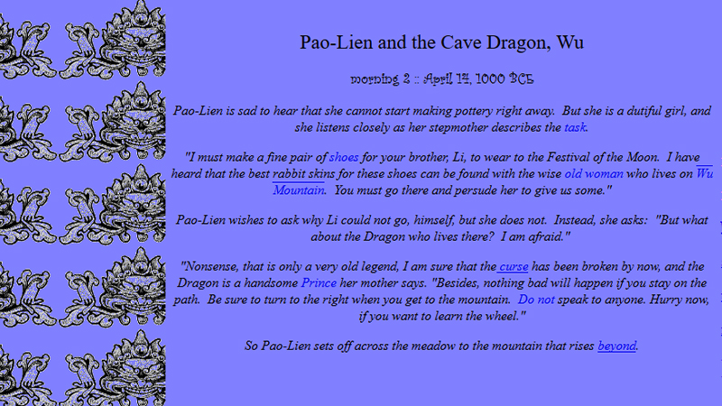 gallery image of Pao Lien and the Cave Dragon, Wu