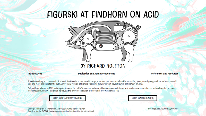 gallery image of Figurski at Findhorn on Acid