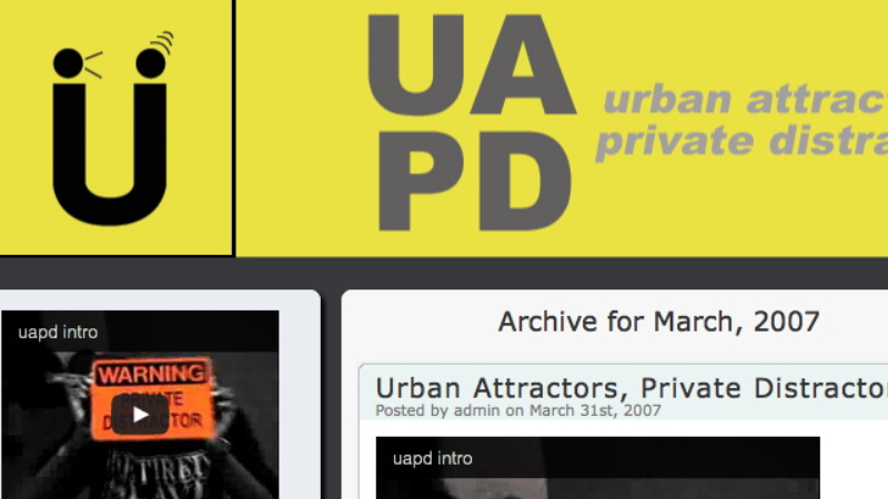 gallery image of Urban Attractors and Private Distractors
