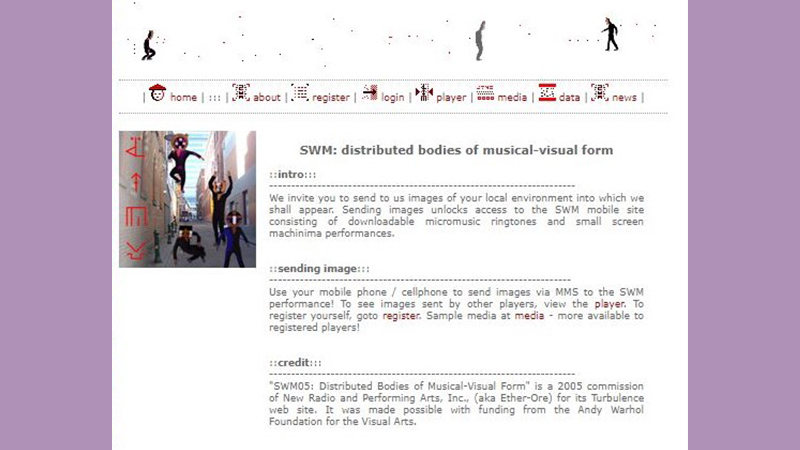 gallery image of SWM: distributed bodies of musical-visual form