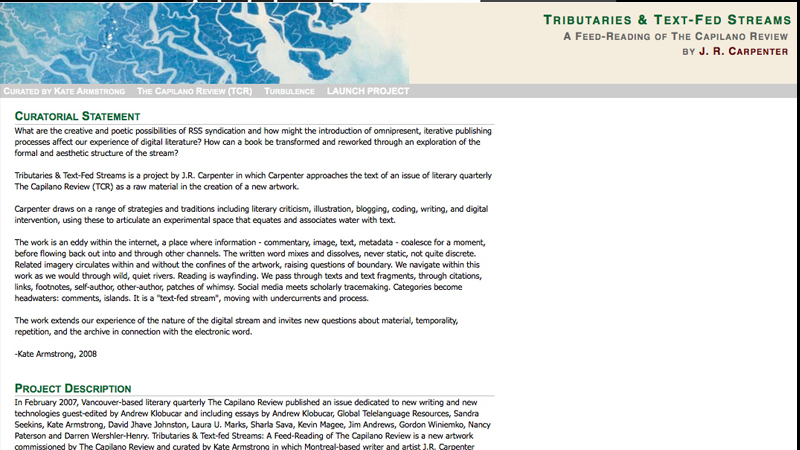 gallery image of Tributaries & Text-Fed Streams