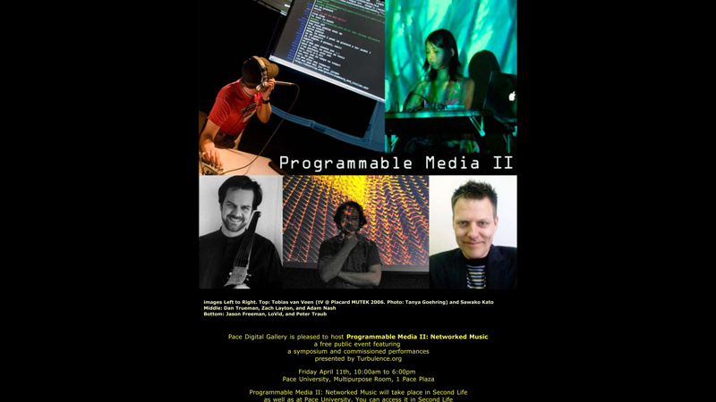 gallery image of Programmable Media II: Networked Music