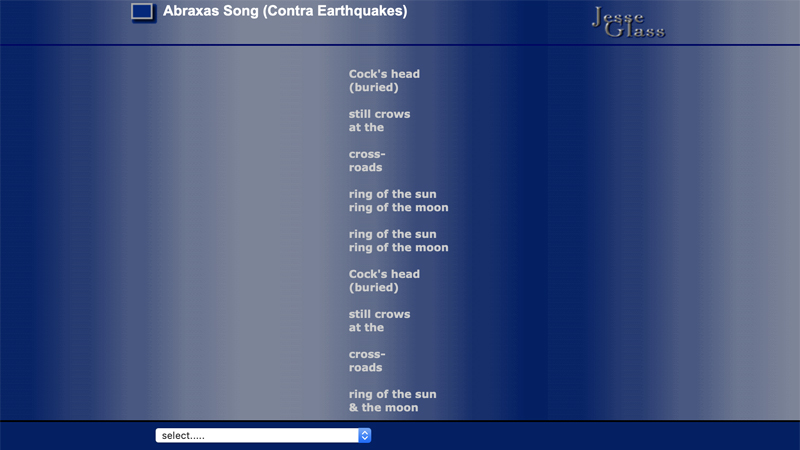 gallery image of Abraxas Song (Contra Earthquakes)