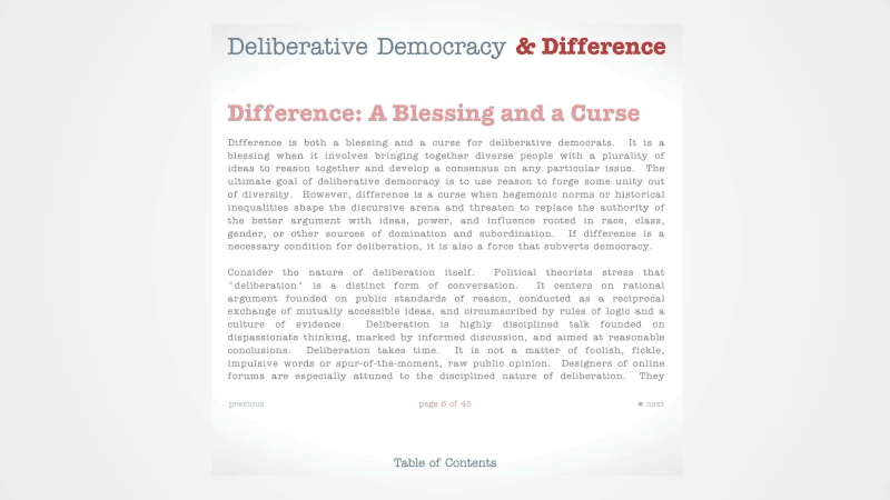 gallery image of Deliberative Democracy and Difference