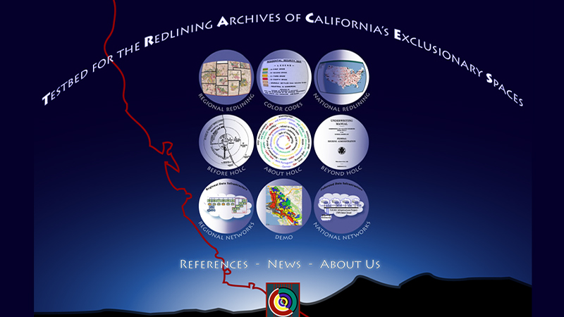 gallery image of T-RACES: Testbed for the Redlining Archives of California's Exclusionary Spaces
