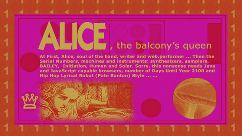 gallery image of Alice in the Wonderbalcony