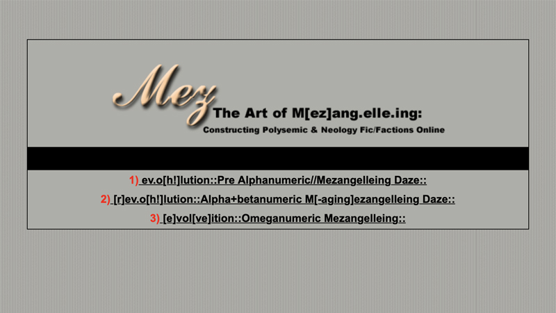 gallery image of The Art Of M[Ez]Ang.Elle.Ing: Constructing Polysemic & Neology Fic/Factions Online”