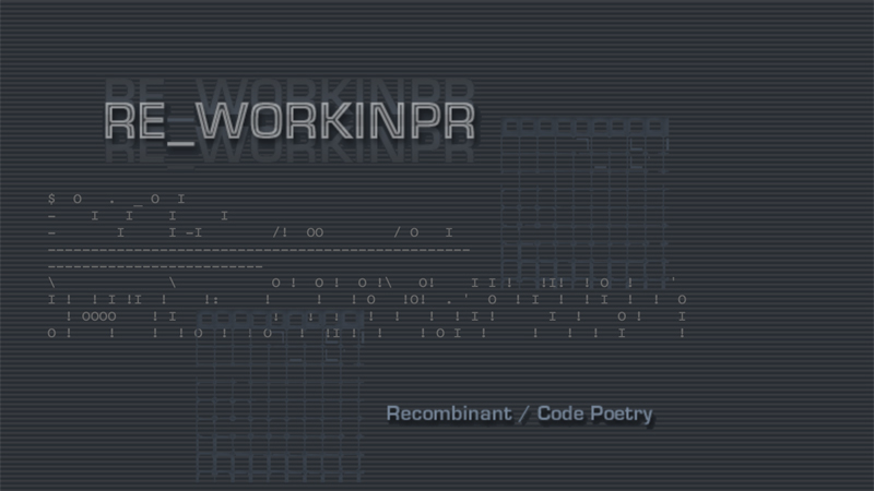 gallery image of Recombinant / Code Poetry