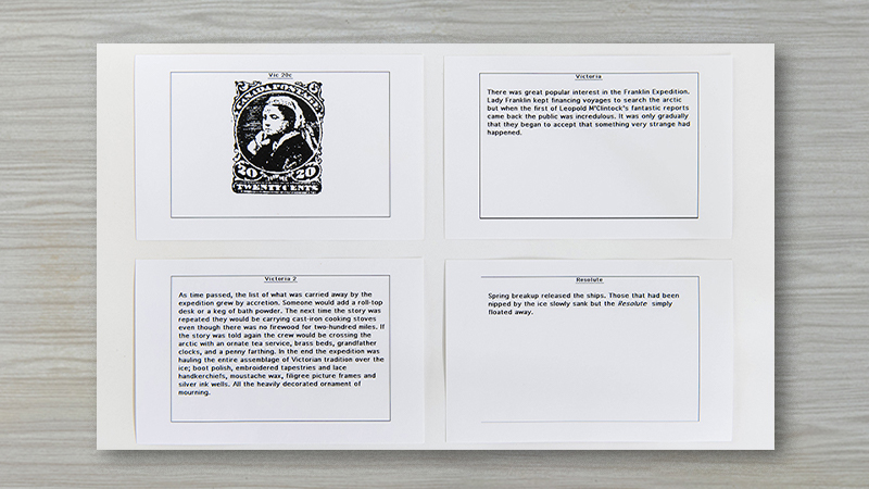 gallery image of Notes Toward Absolute Zero 1994 Note Cards