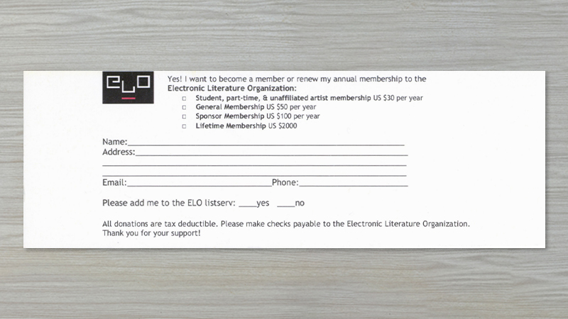gallery image of ELO Membership Card