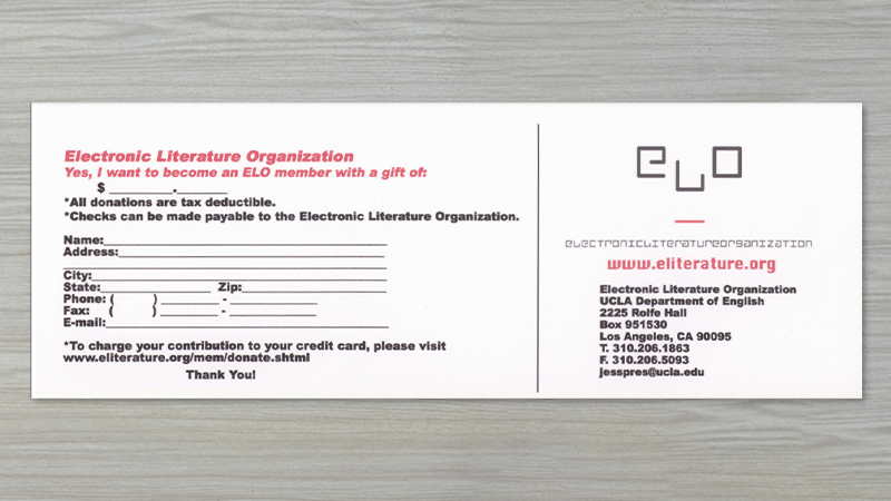 gallery image of ELO Membership Card 2003