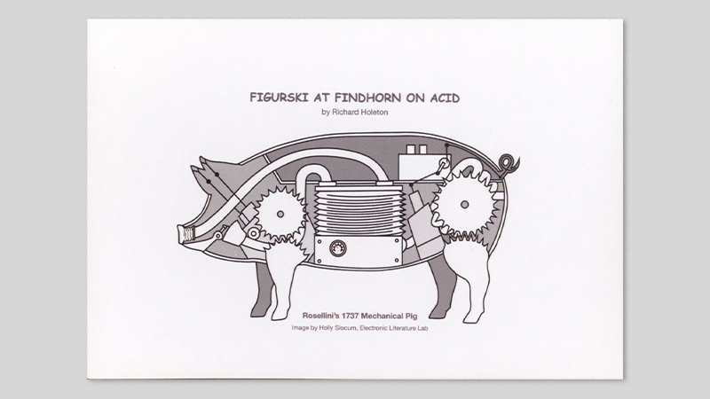 gallery image of Figurski at Findhorn on Acid 7.0 Promotional Card