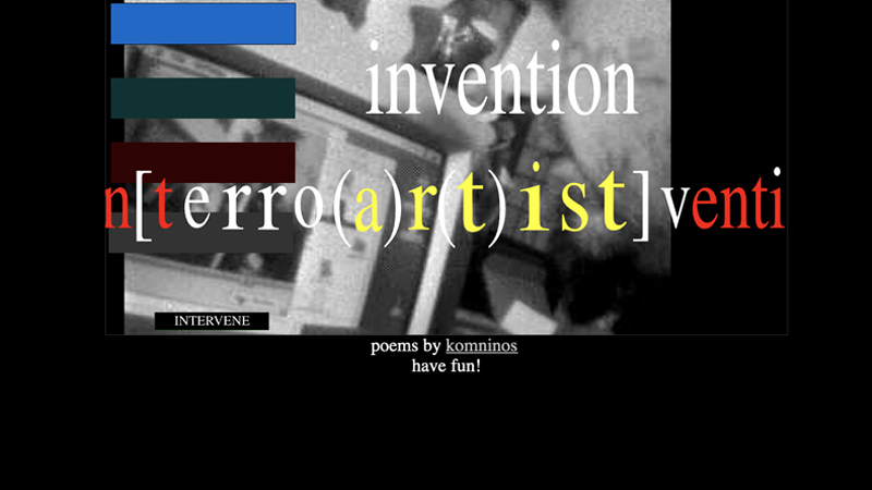 gallery image of Invention (CyberPoetry)