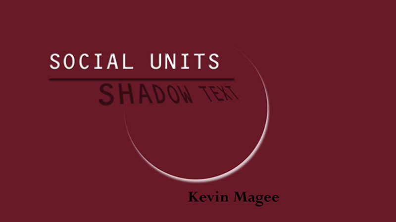 gallery image of SOCIAL UNITS / SHADOW TEXT