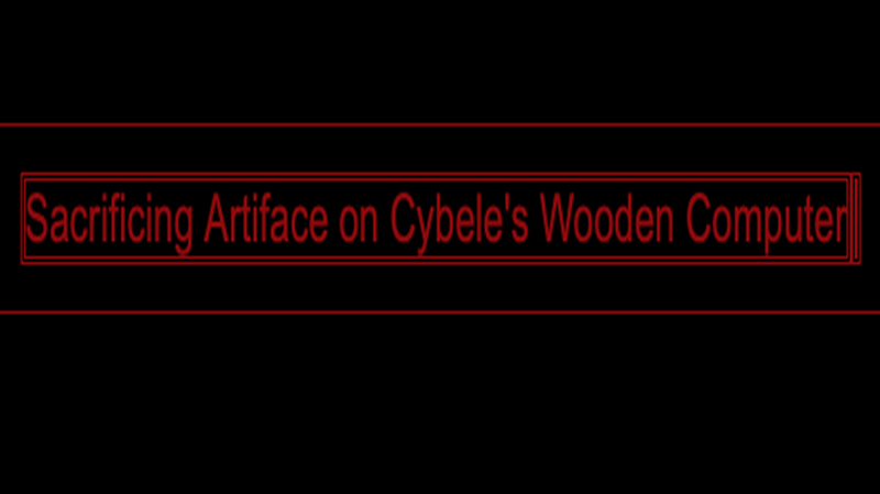 gallery image of Sacrificing Artiface on Cybele's Wooden Computer