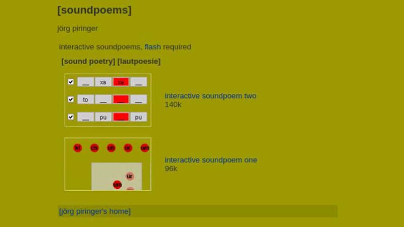 gallery image of Soundpoems I & II