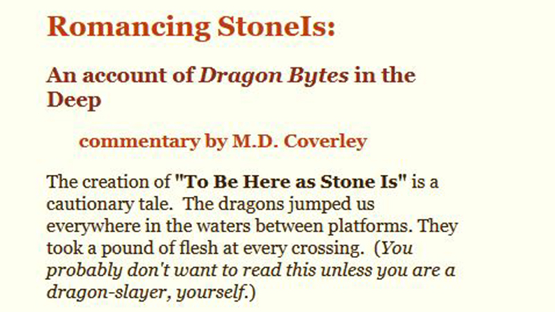 gallery image of Romancing StoneIs: An Account of Dragon Bytes in the Deep