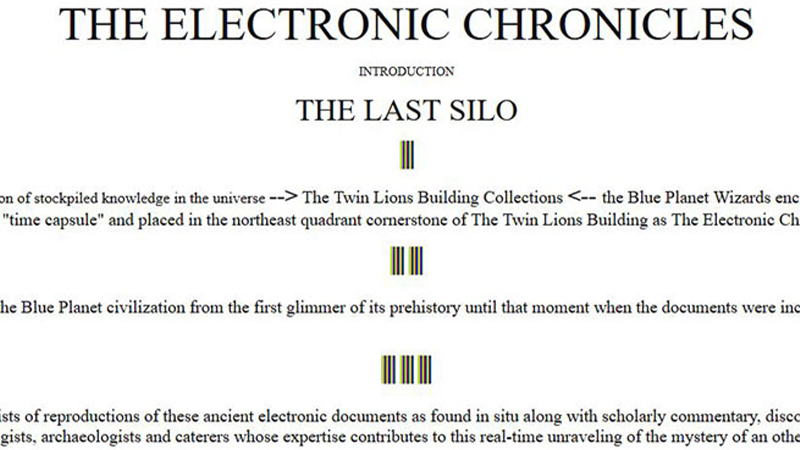gallery image of The Electronic Chronicles