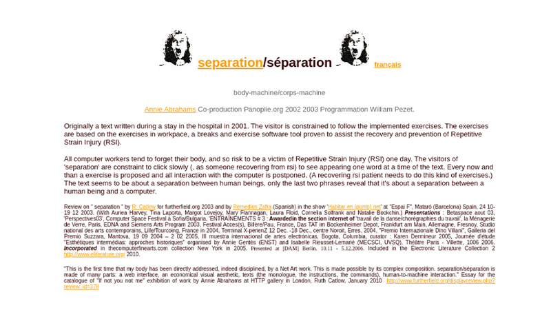 gallery image of Separation / Séparation