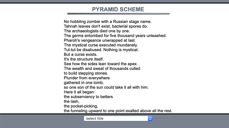 gallery image of Pyramid Scheme