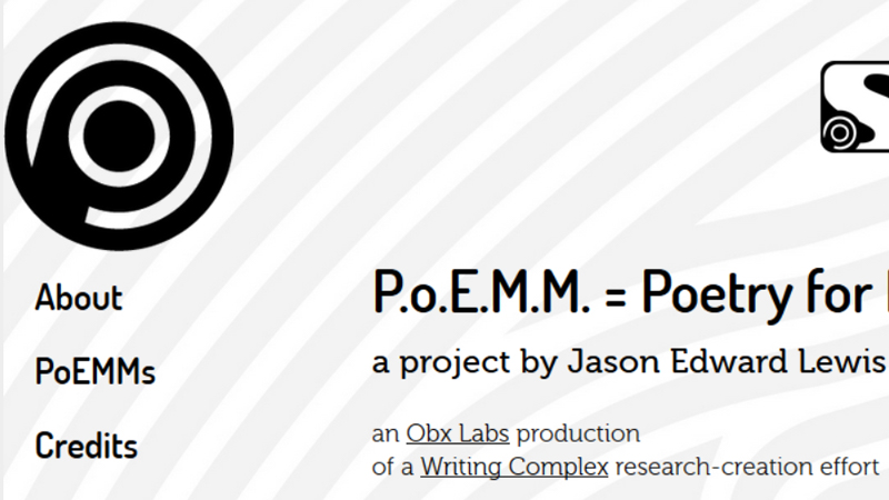 gallery image of The P.o.E.M.M. Cycle (Poetry For Excitable [Mobile] Media)