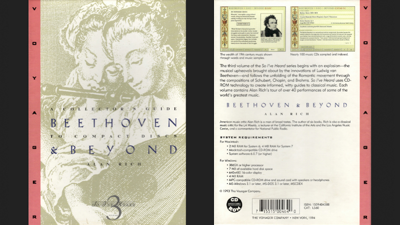 gallery image of So I've Heard Volume 3: Beethoven and Beyond