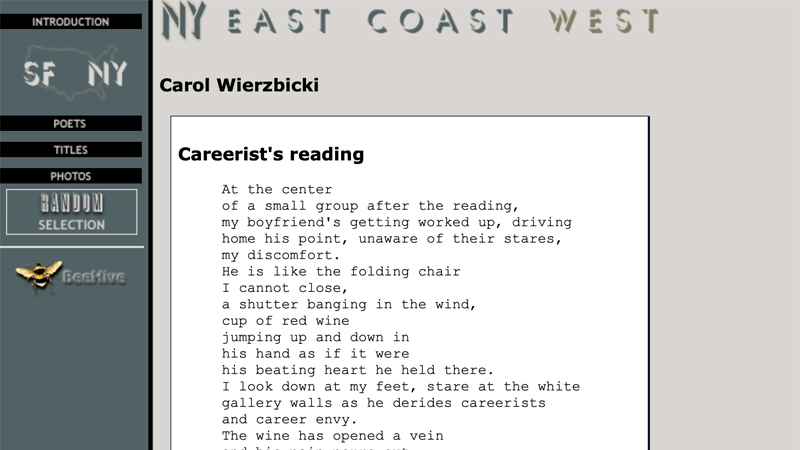 gallery image of NY/SF Poetry Collection: Careerist's Reading