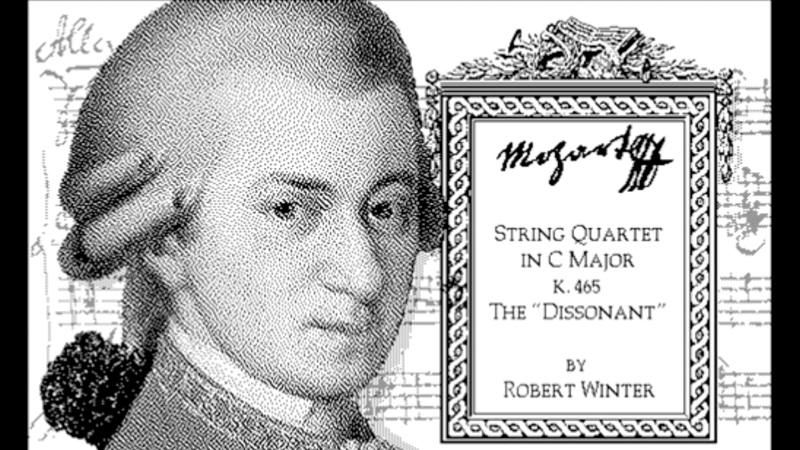 gallery image of Mozart's String Quartet in C Major, K. 465, The 