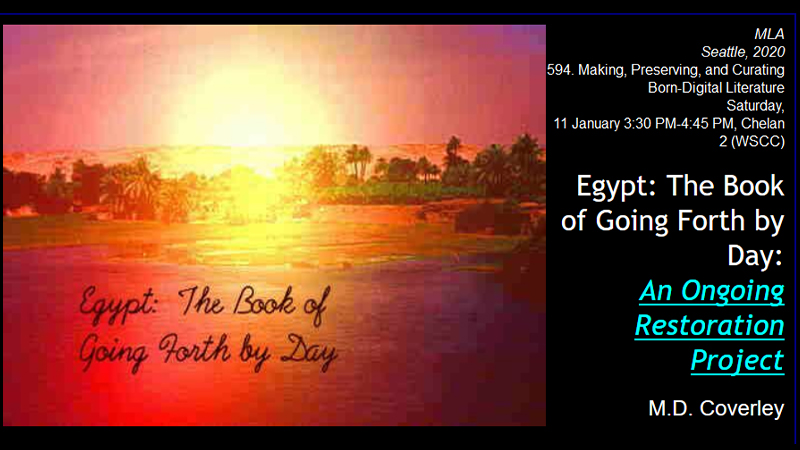 gallery image of Egypt: The Book of Going Forth by Day