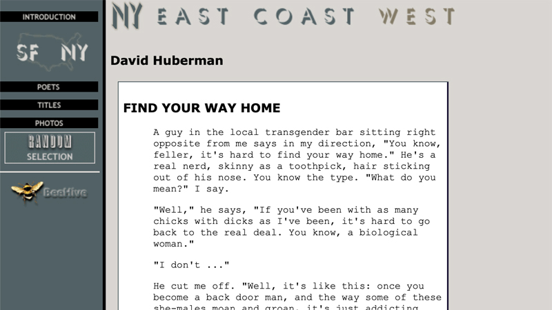 gallery image of NY/SF Poetry Collection: Find Your Way Home