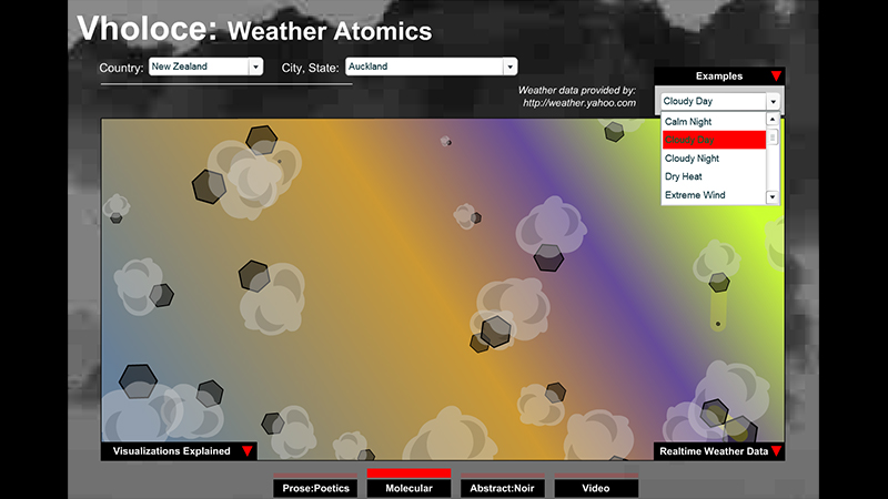gallery image of vholoce: weather visualizer
